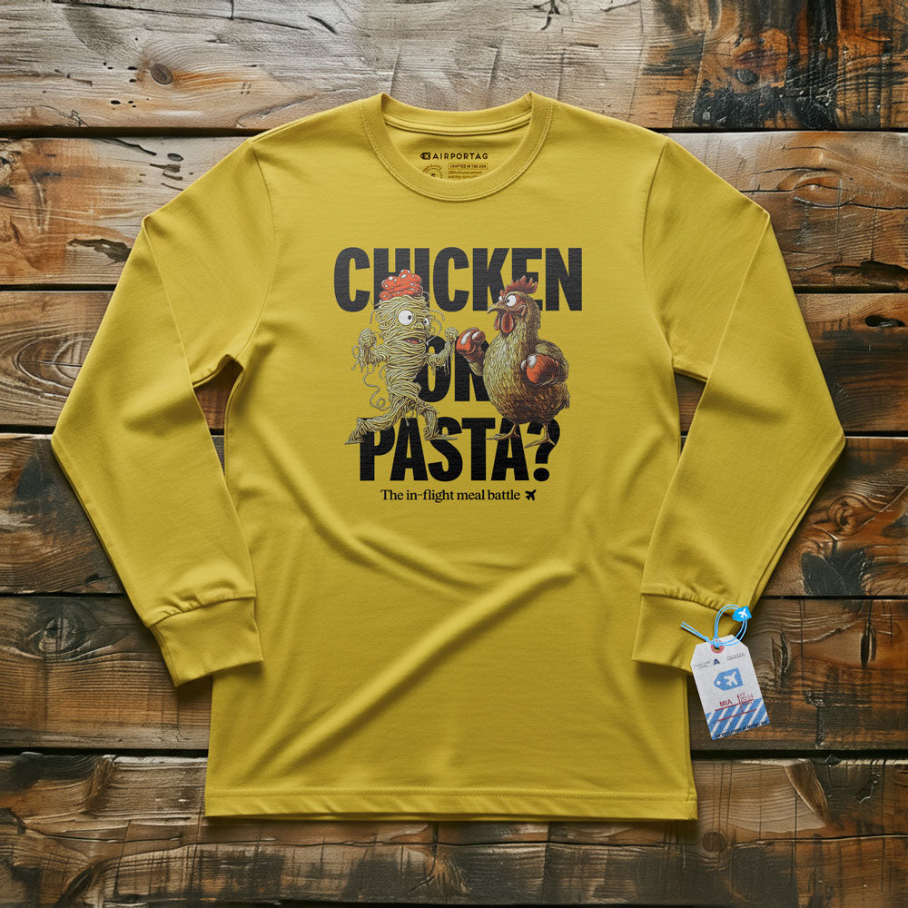 Chicken or Pasta - Long Sleeve T-Shirt