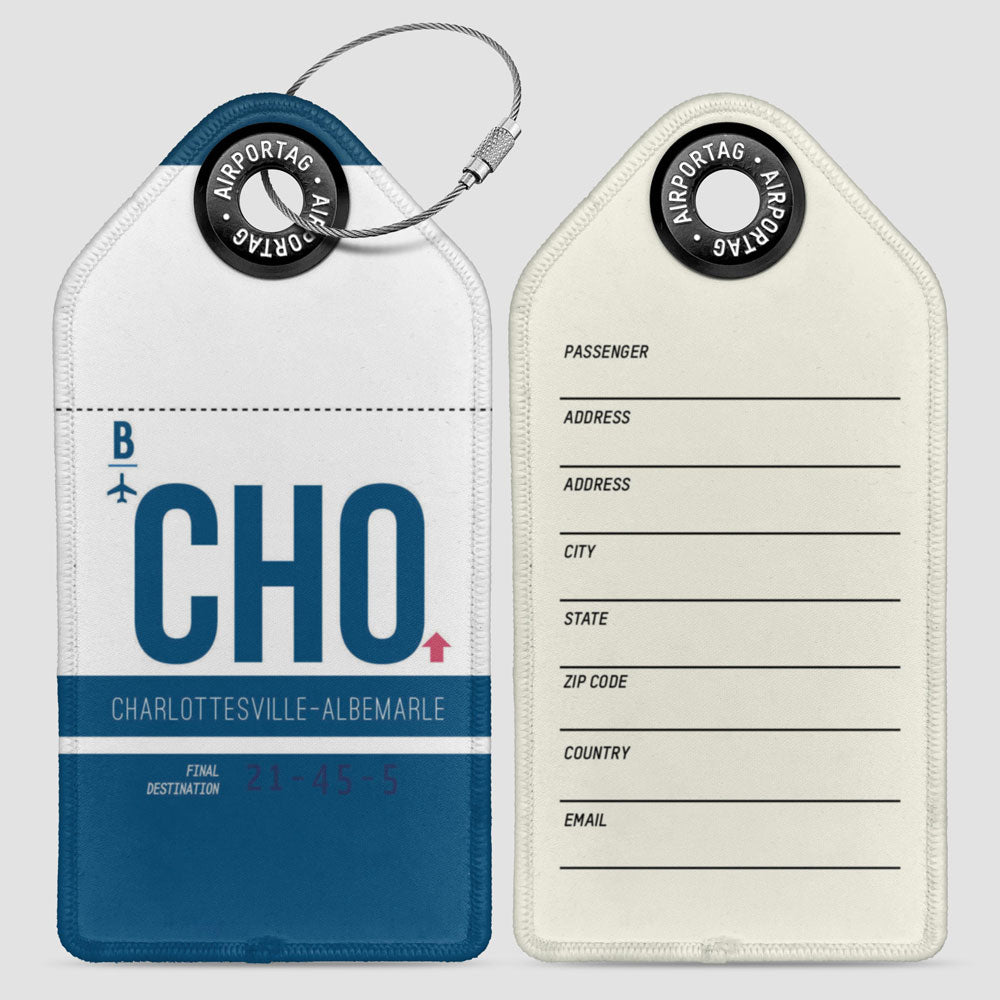 CHO - Étiquette de bagage
