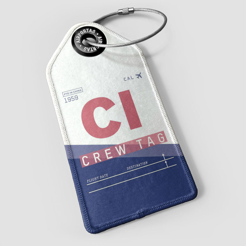 CI - Étiquette de bagage