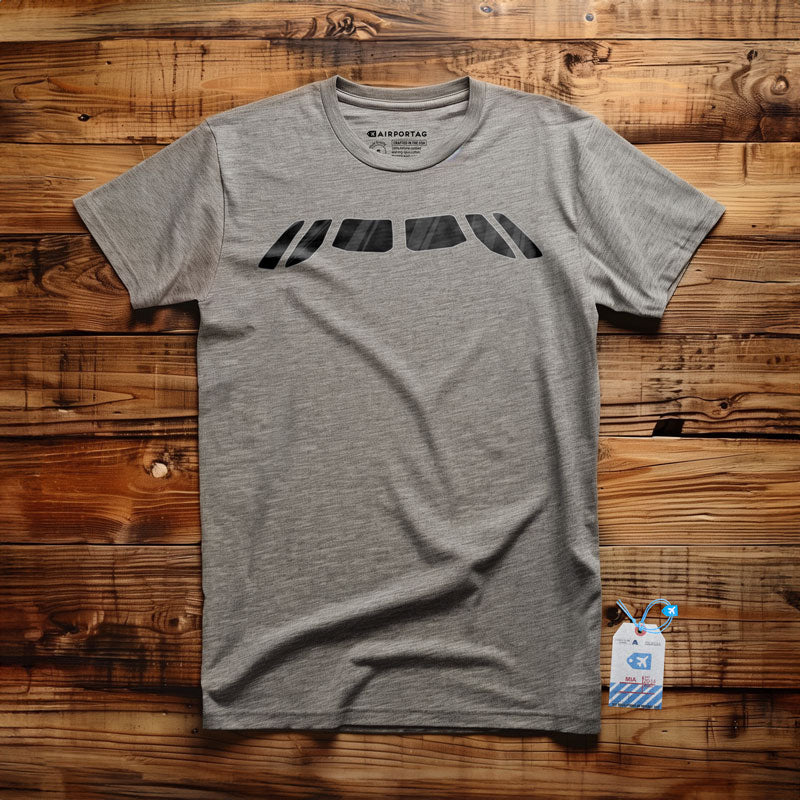 Fenêtres du cockpit d'Airbus - T-Shirt