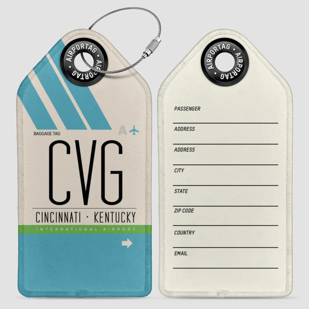 CVG - Étiquette de bagage