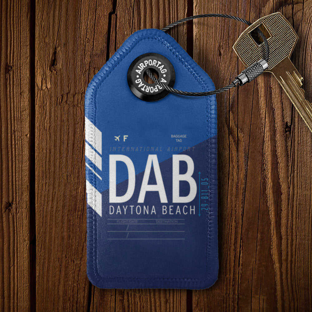 DAB - レザー キーチェーン