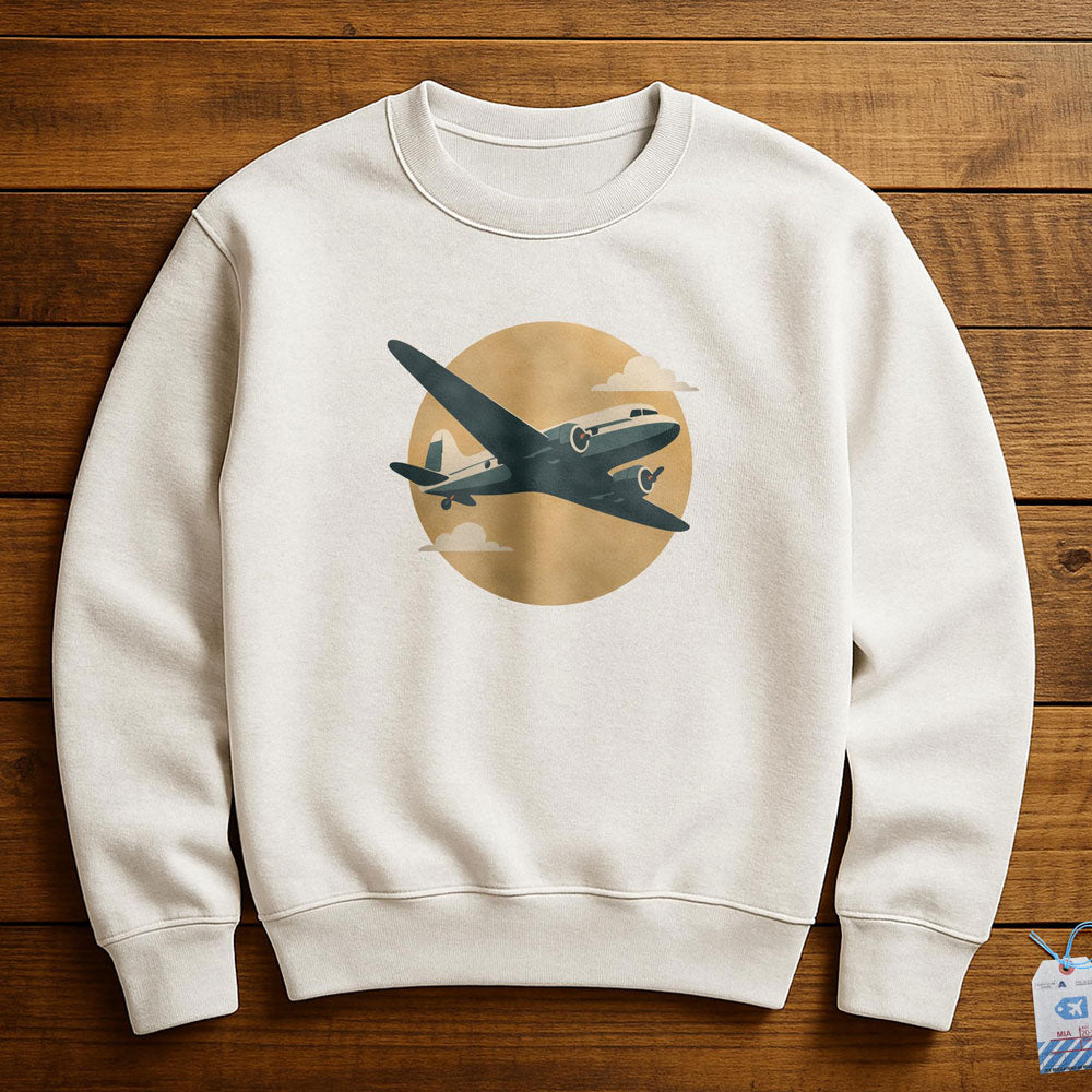 DC-3 Minimalist - Sweatshirt - White