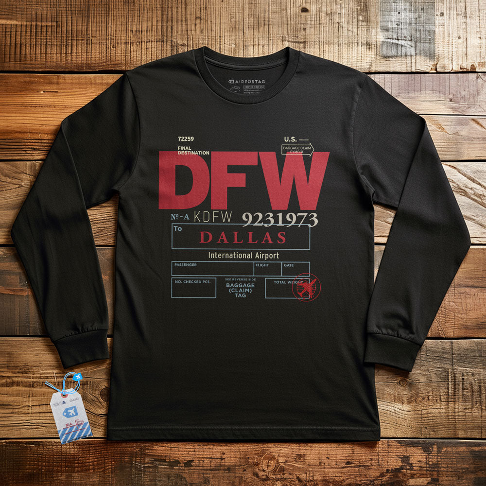 DFW Code - Long Sleeve T-Shirt
