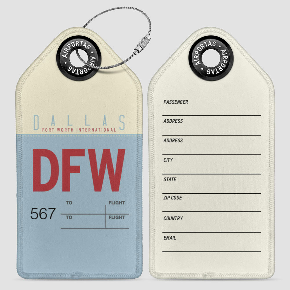 DFW - Luggage Tag