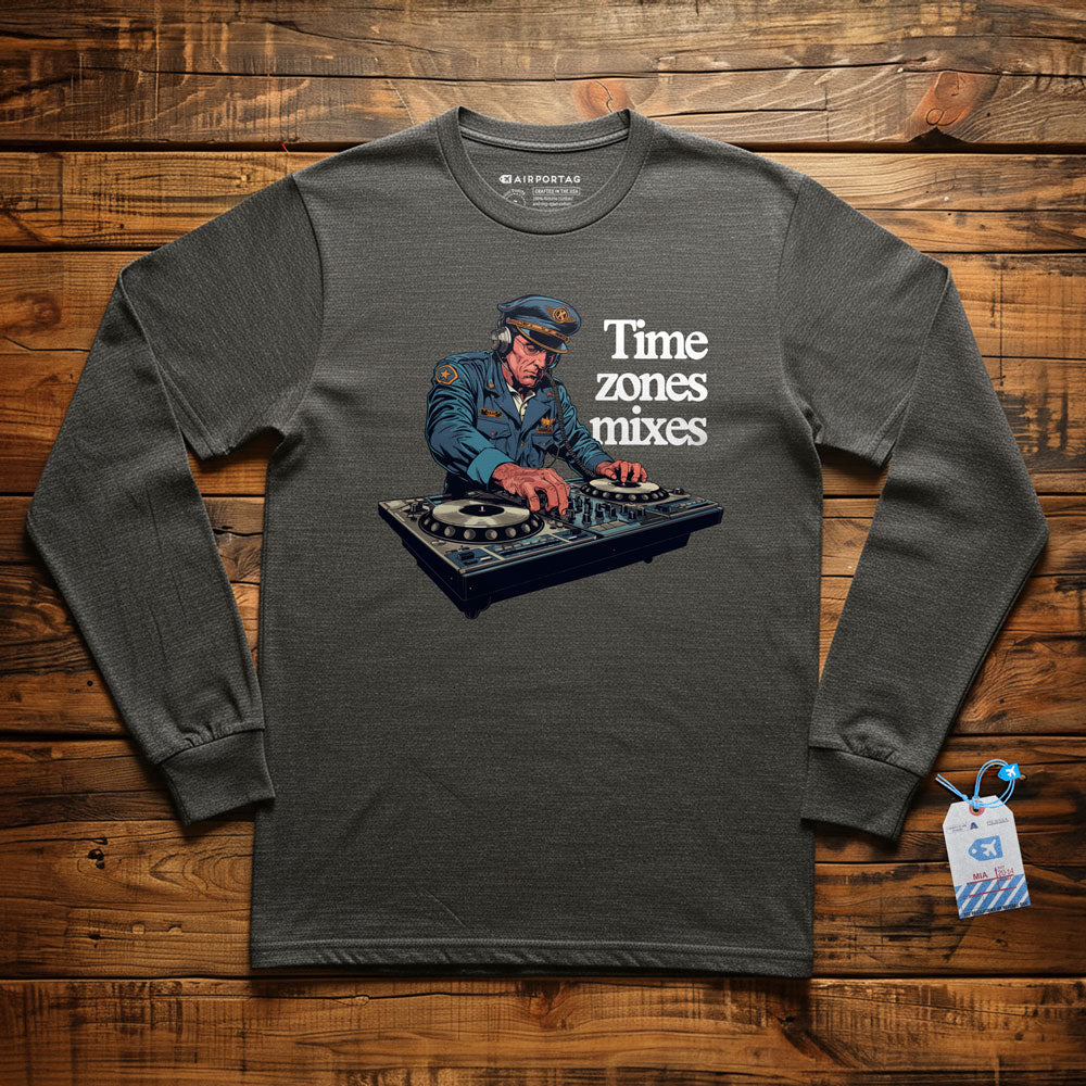 Dj Pilot - Long Sleeve T-Shirt