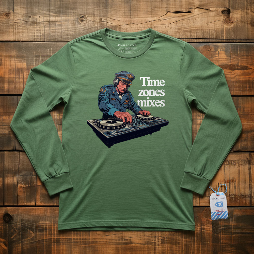 Dj Pilot - Long Sleeve T-Shirt