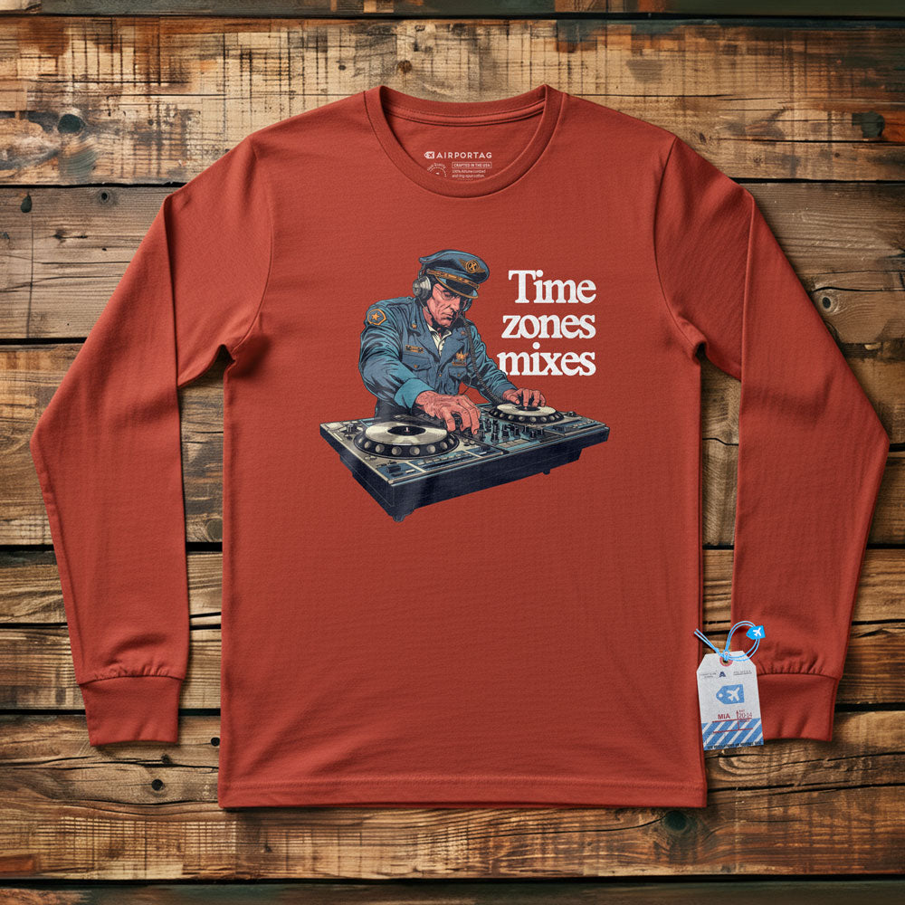 Dj Pilot - Long Sleeve T-Shirt