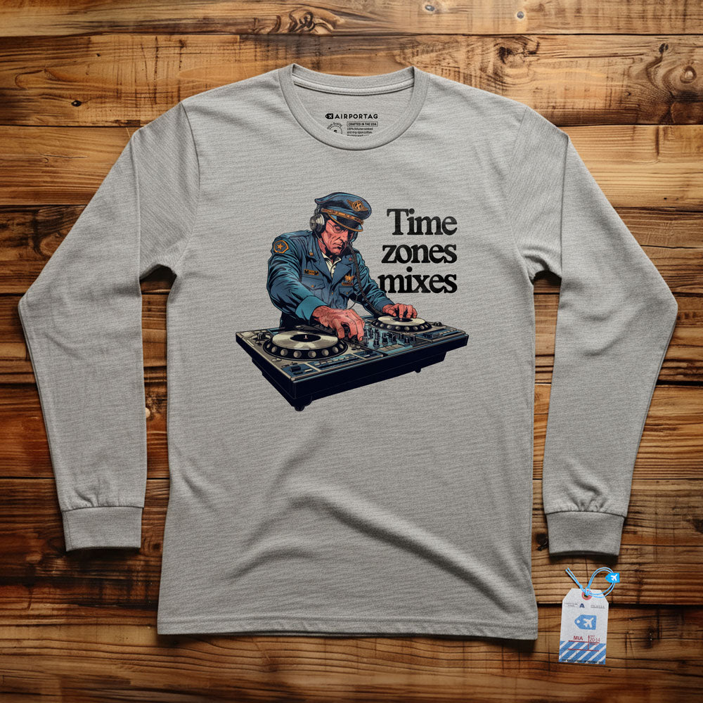 Dj Pilot - Long Sleeve T-Shirt