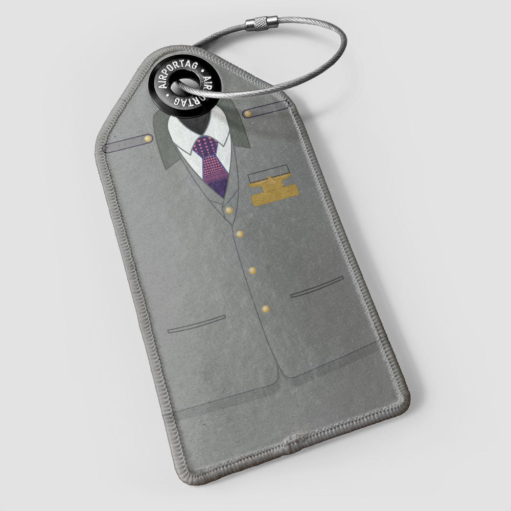 DL Male Cabin Crew Uniform - Luggage Tag