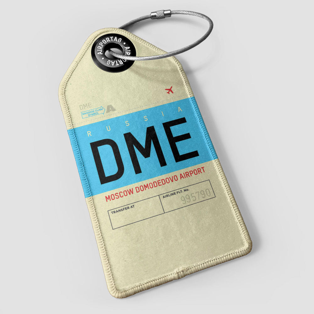 DME - Étiquette de bagage