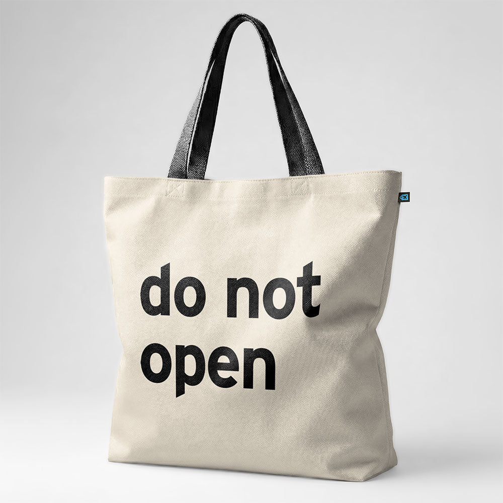 Do Not Open - Tote Bag
