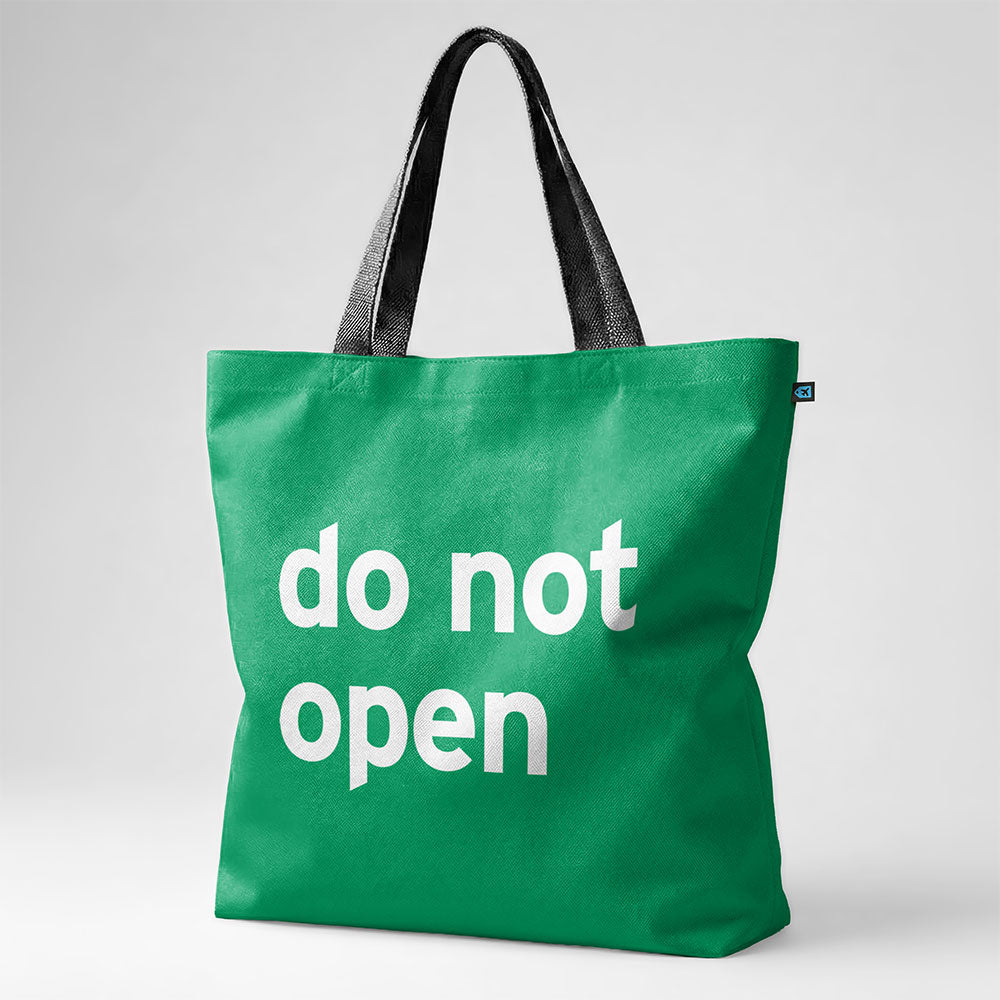 Do Not Open - Tote Bag