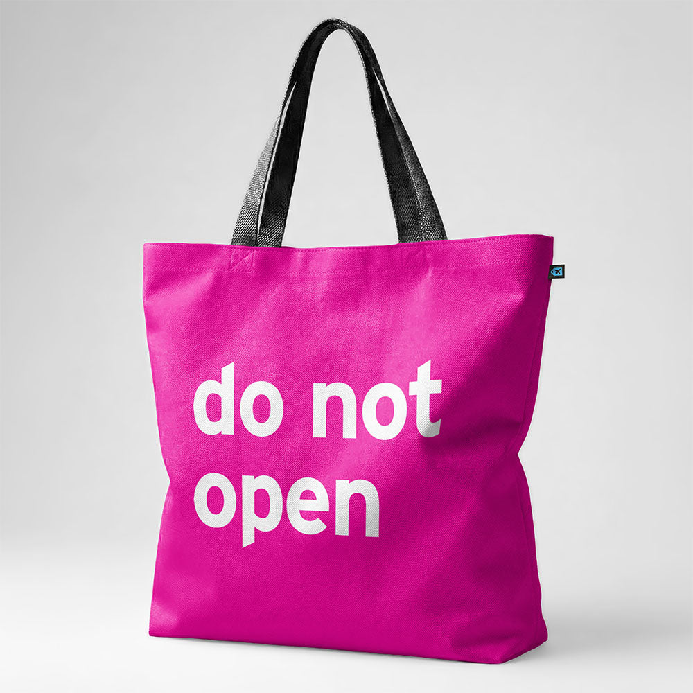 Do Not Open - Tote Bag