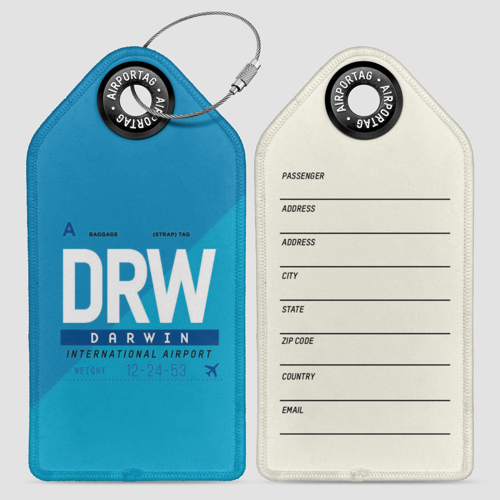 DRW - Étiquette de bagage