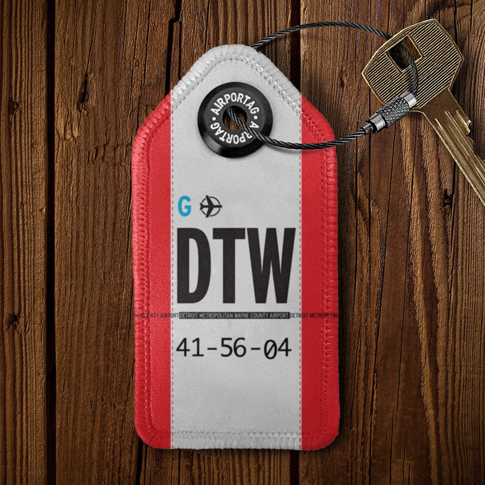 DTW - レザー キーチェーン
