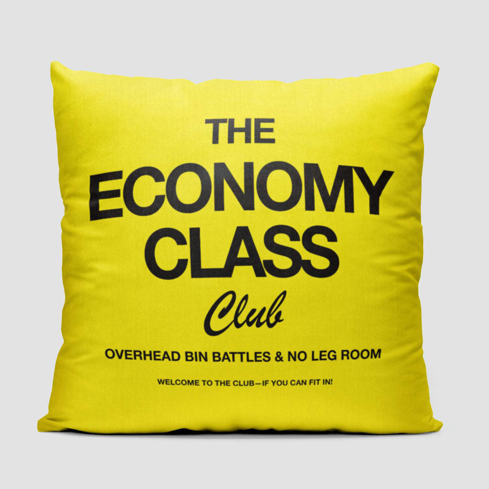 The Economy Class Club - Throw Pillow