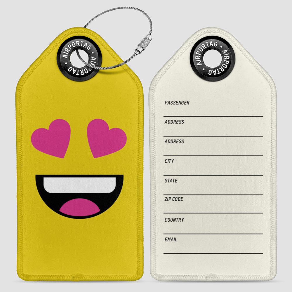 Emoji Love - Luggage Tag