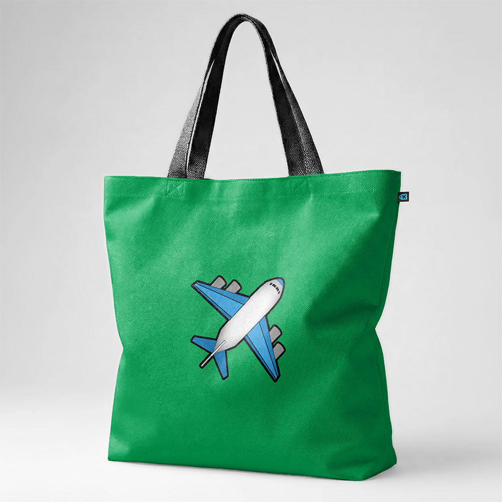 Emoji Plane Tiny - Tote Bag
