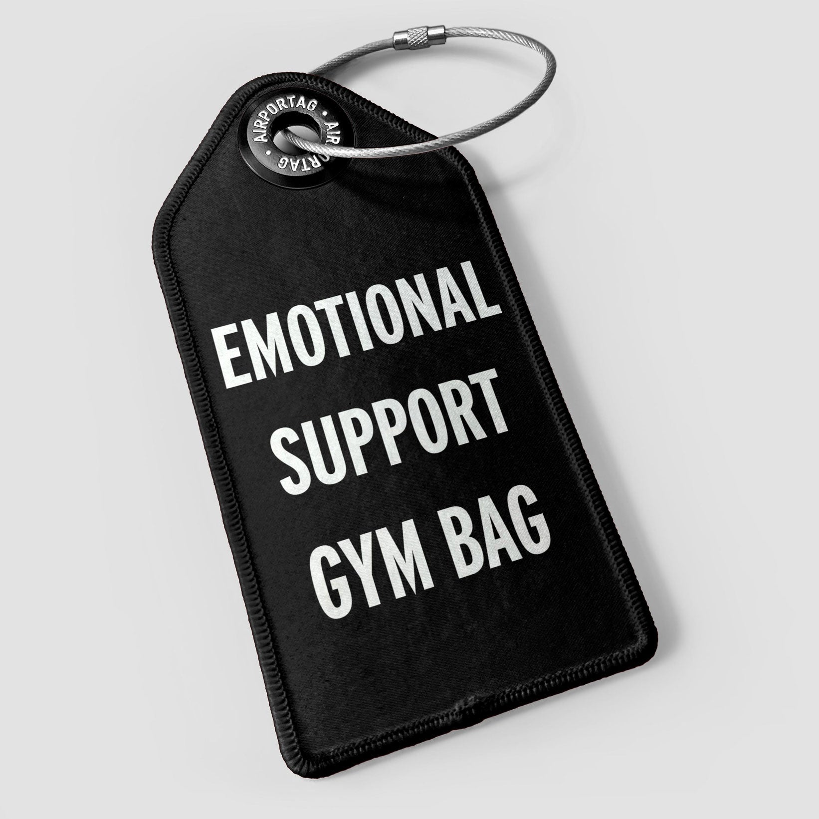 Emotional Support Gym Bag - Luggage Tag