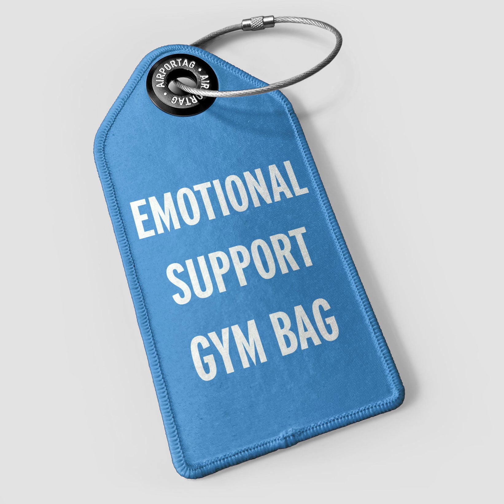Emotional Support Gym Bag - Luggage Tag