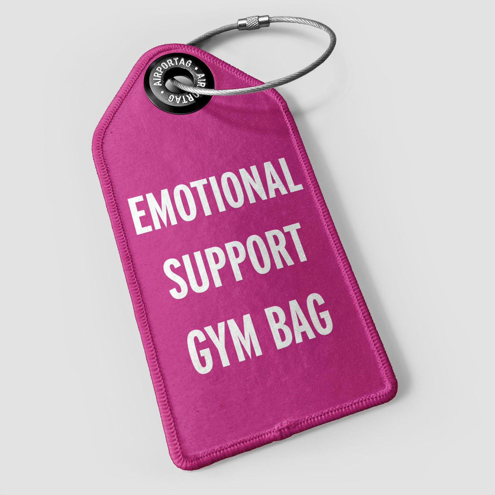Emotional Support Gym Bag - Luggage Tag