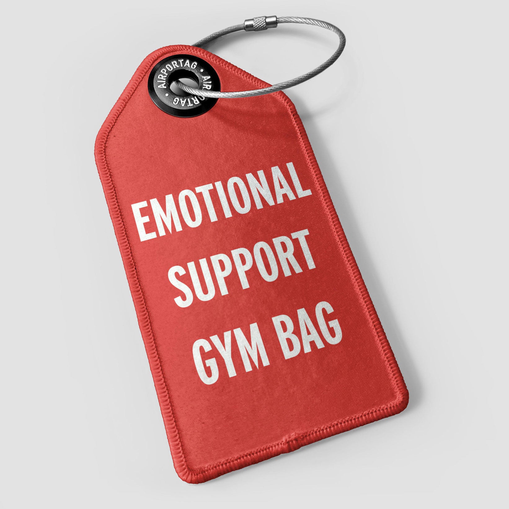 Emotional Support Gym Bag - Luggage Tag