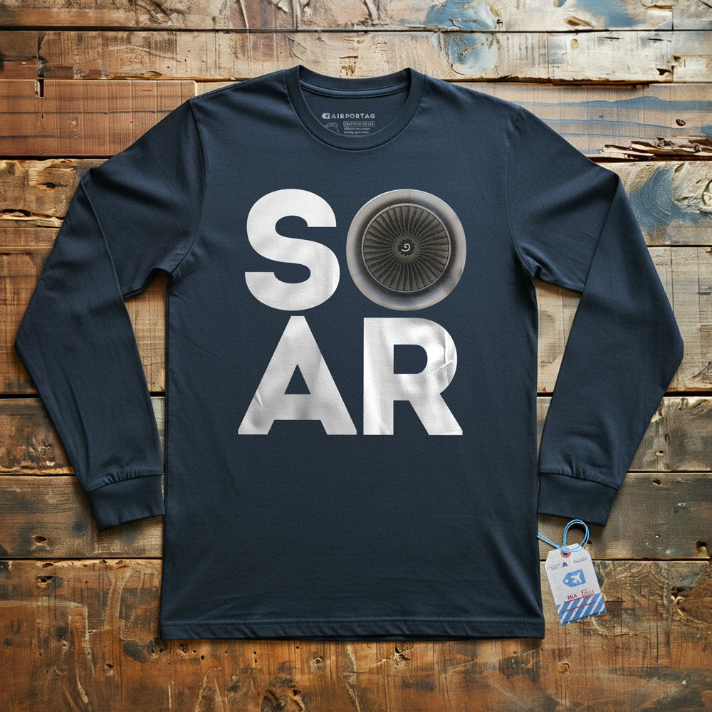 Engine Soar - Long Sleeve T-Shirt
