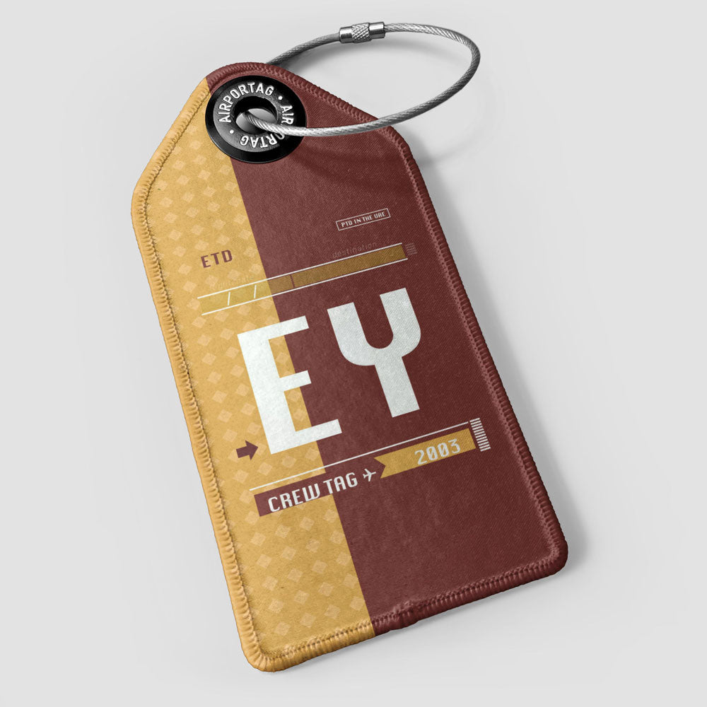 EY - Étiquette de bagage