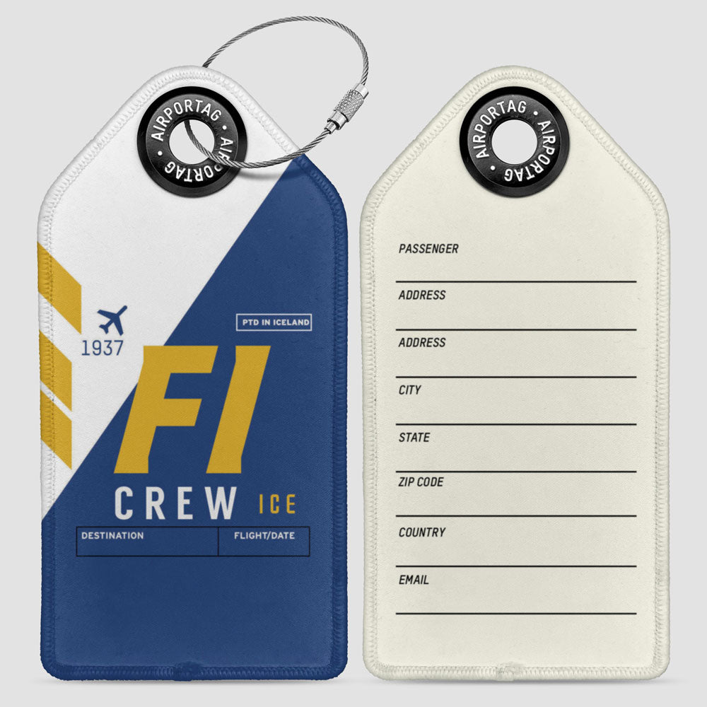 FI - Étiquette de bagage