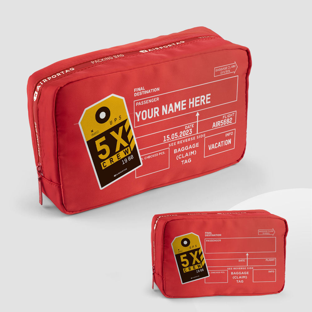 5X - Sac d'emballage
