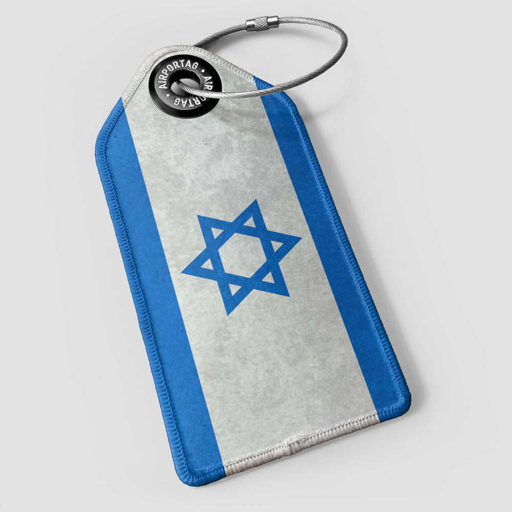 Drapeau israélien - Étiquette de bagage