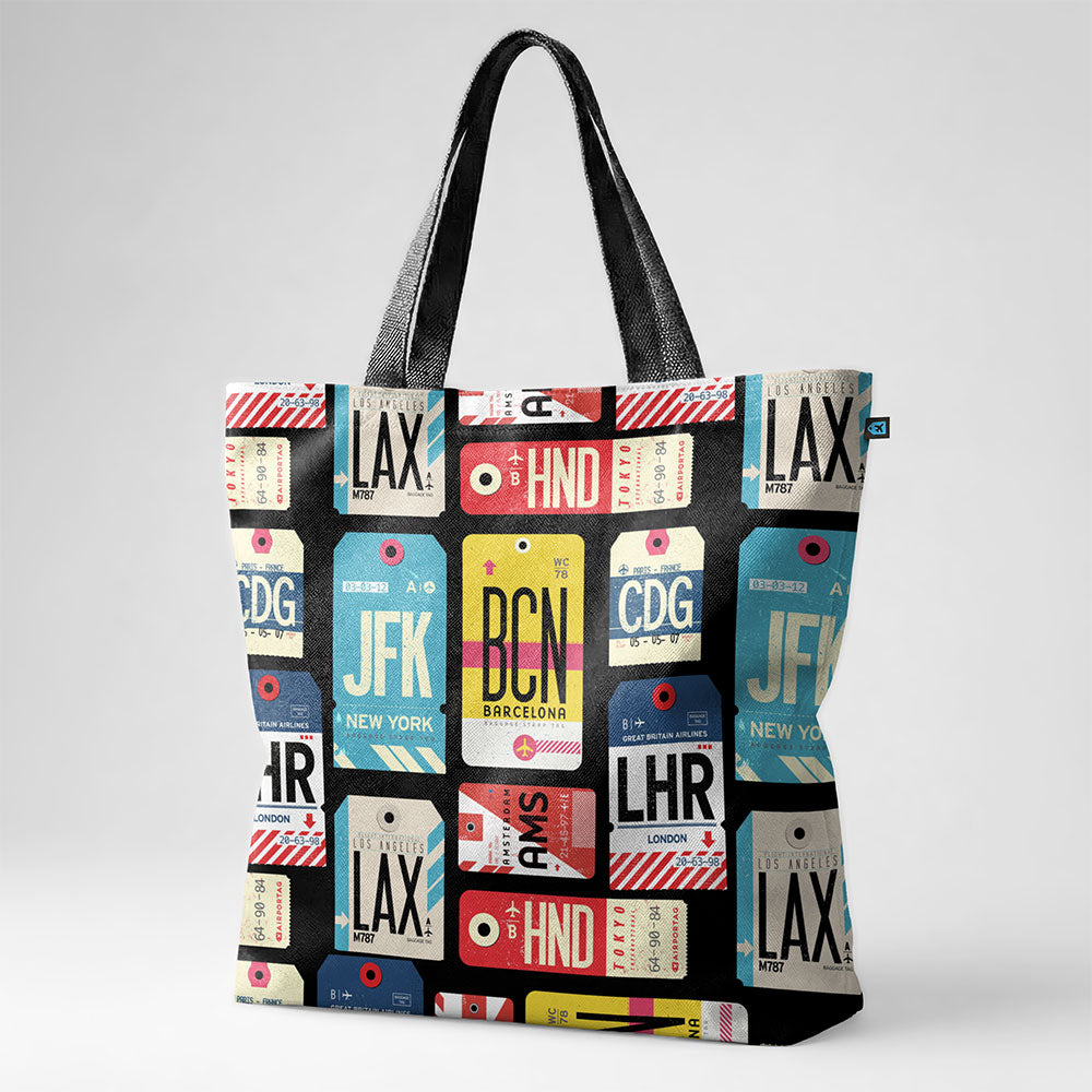 Flight Tags - Tote Bag