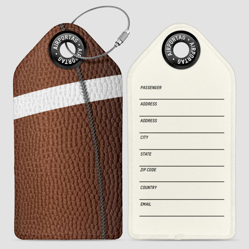 Football Ball Texture - Luggage Tag
