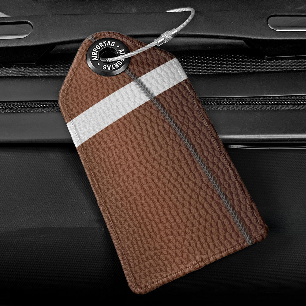 Football Ball Texture - Luggage Tag