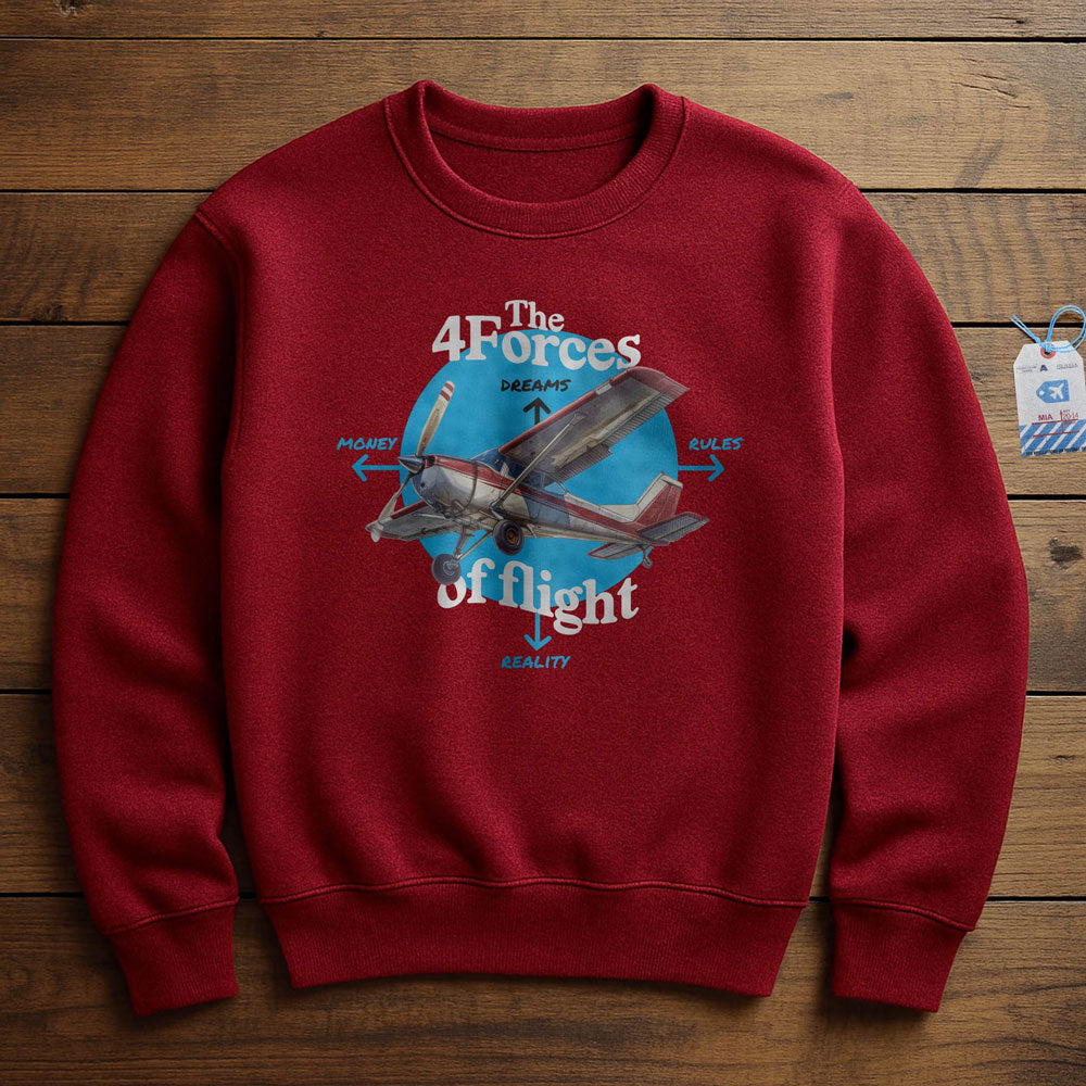 The Four Forces Of Flight - Sweatshirt