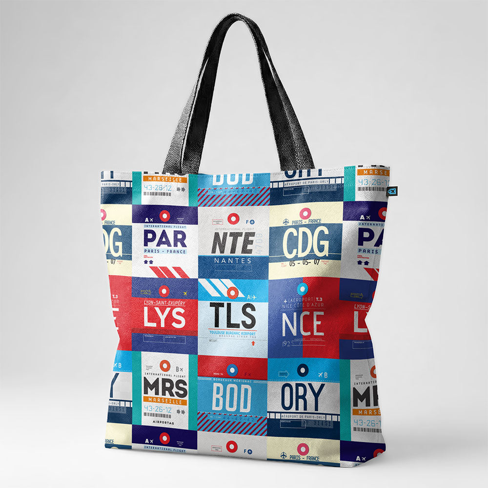 French Airports - Tote Bag