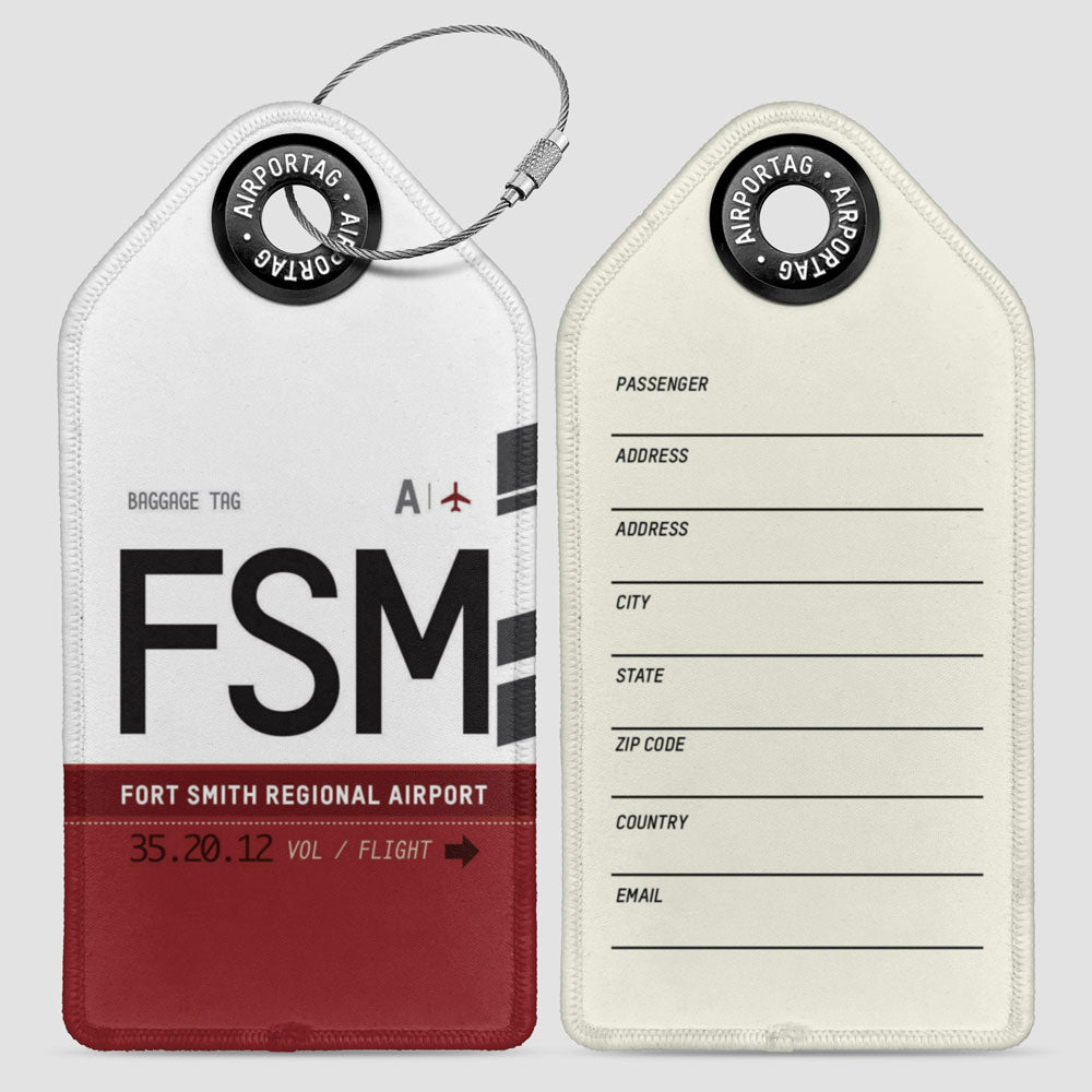 FSM - Étiquette de bagage
