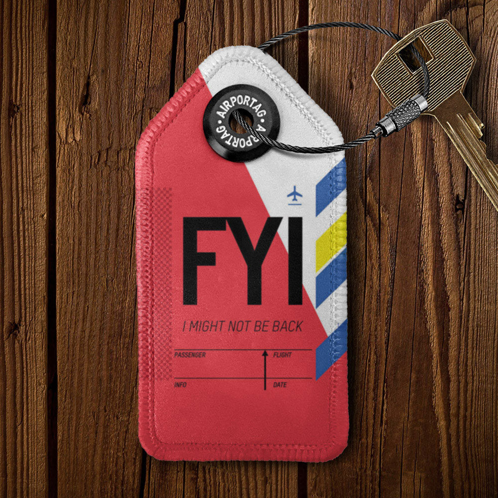 FYI Funny Abbreviation - Keychain