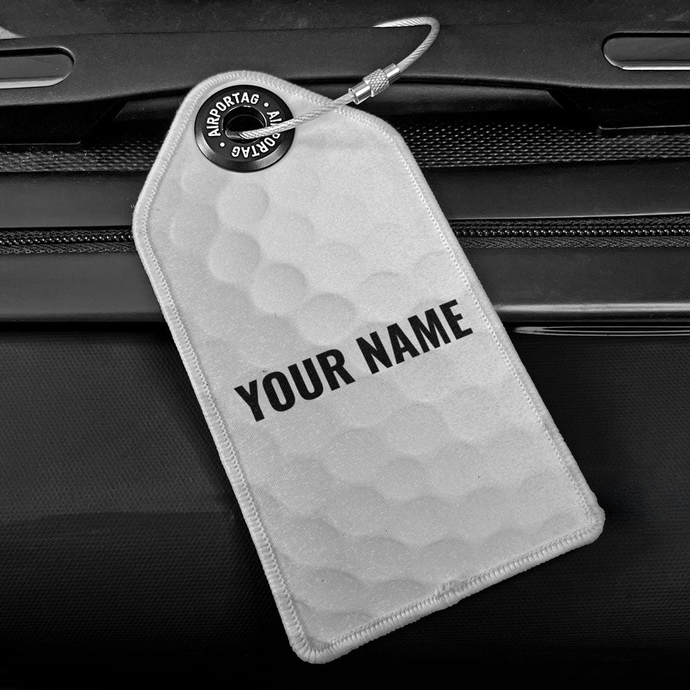 Golf Ball Texture - Luggage Tag