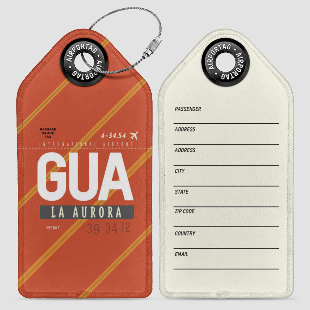 GUA - Étiquette de bagage