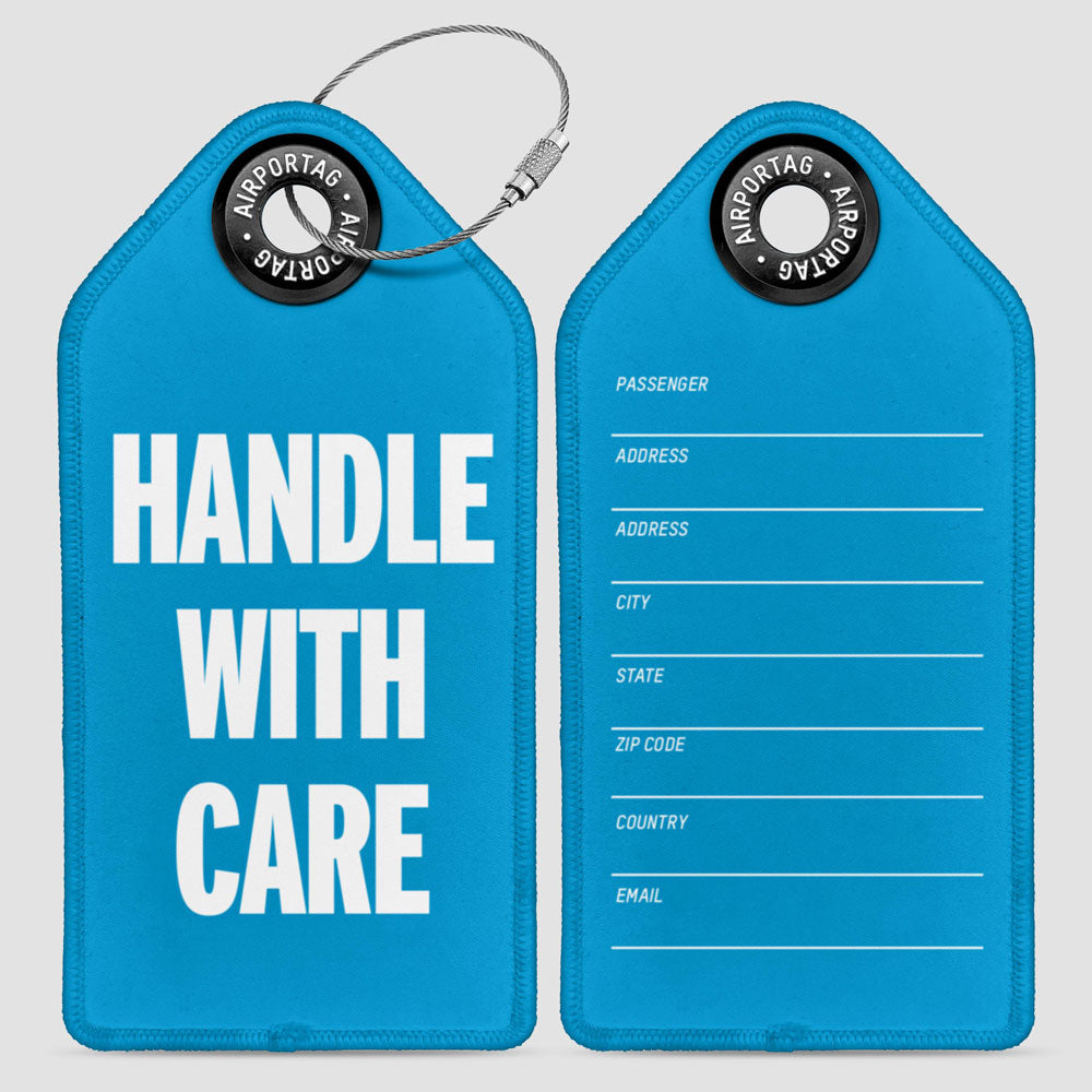 Handle With Care - Luggage Tag