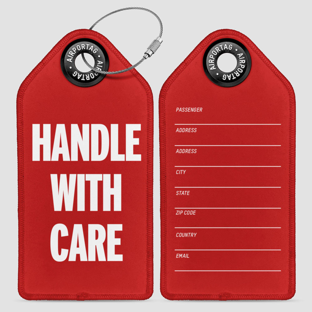 Handle With Care - Luggage Tag