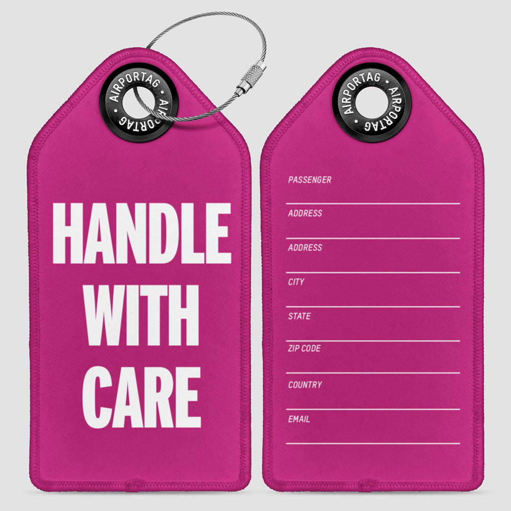 Handle With Care - Luggage Tag