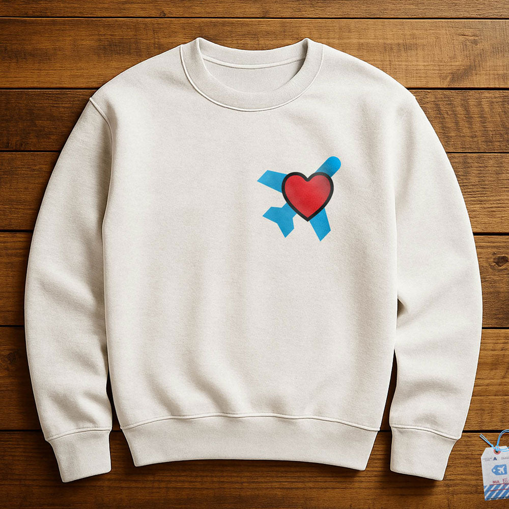 Heart Plane - Sweatshirt