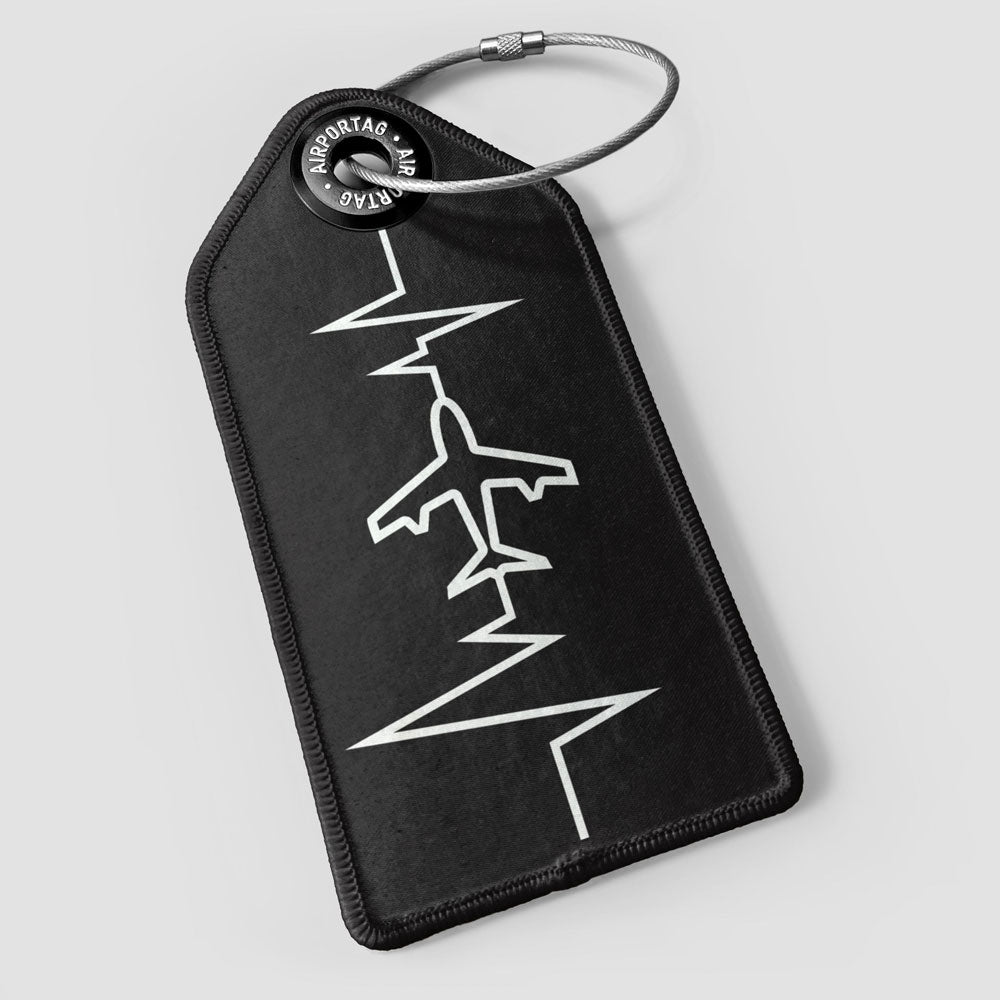 Heartbeat - Luggage Tag