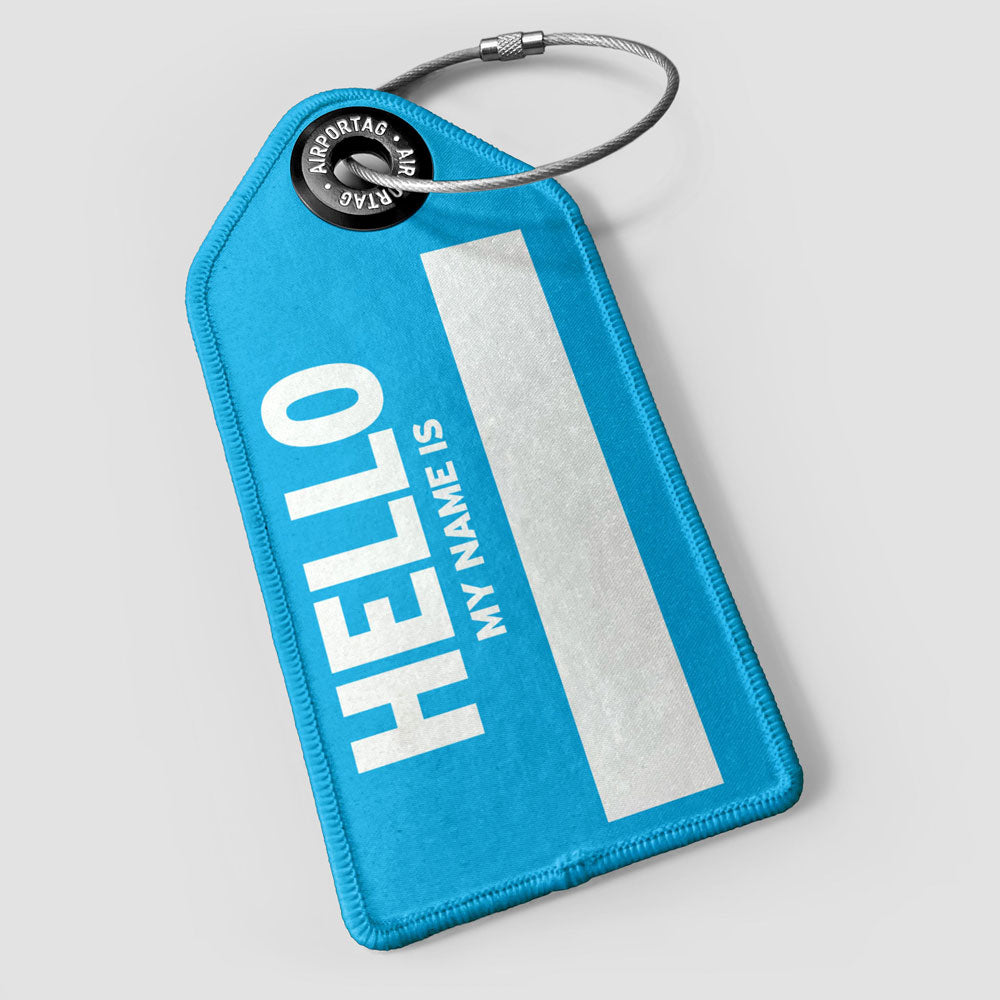 Hello Badge - Luggage Tag