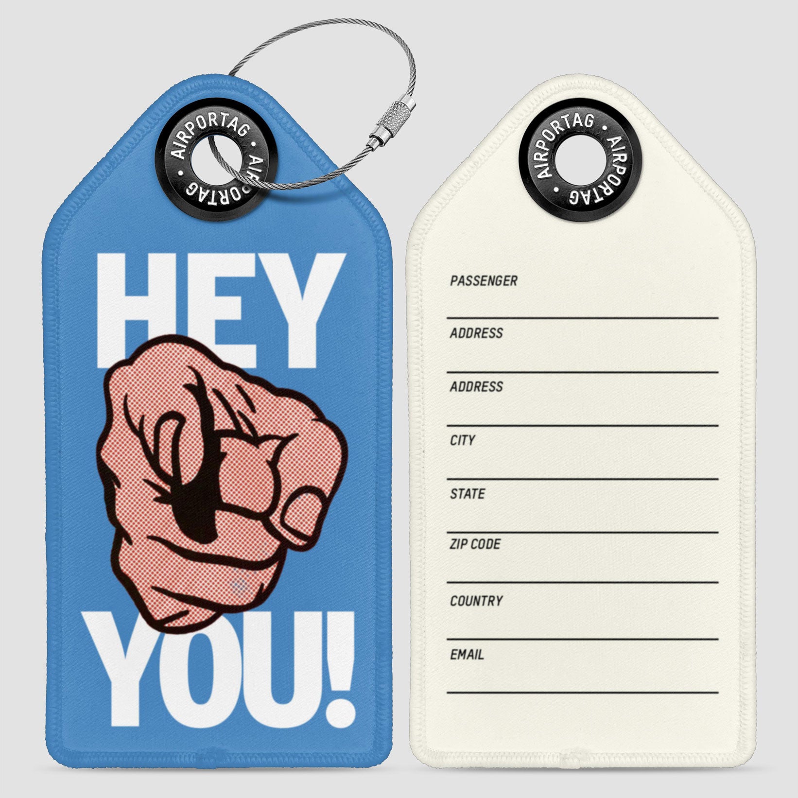 Hey You - Luggage Tag