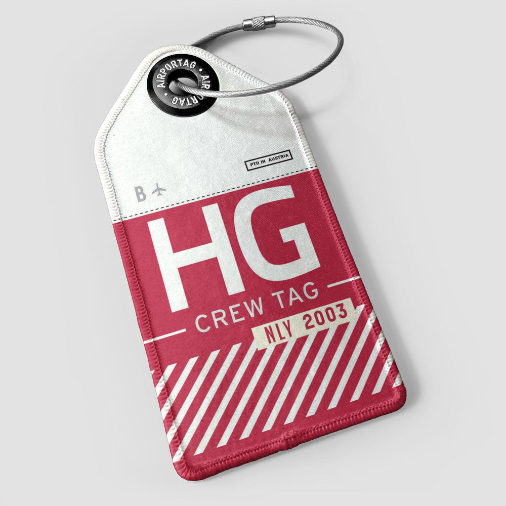 HG - Étiquette de bagage
