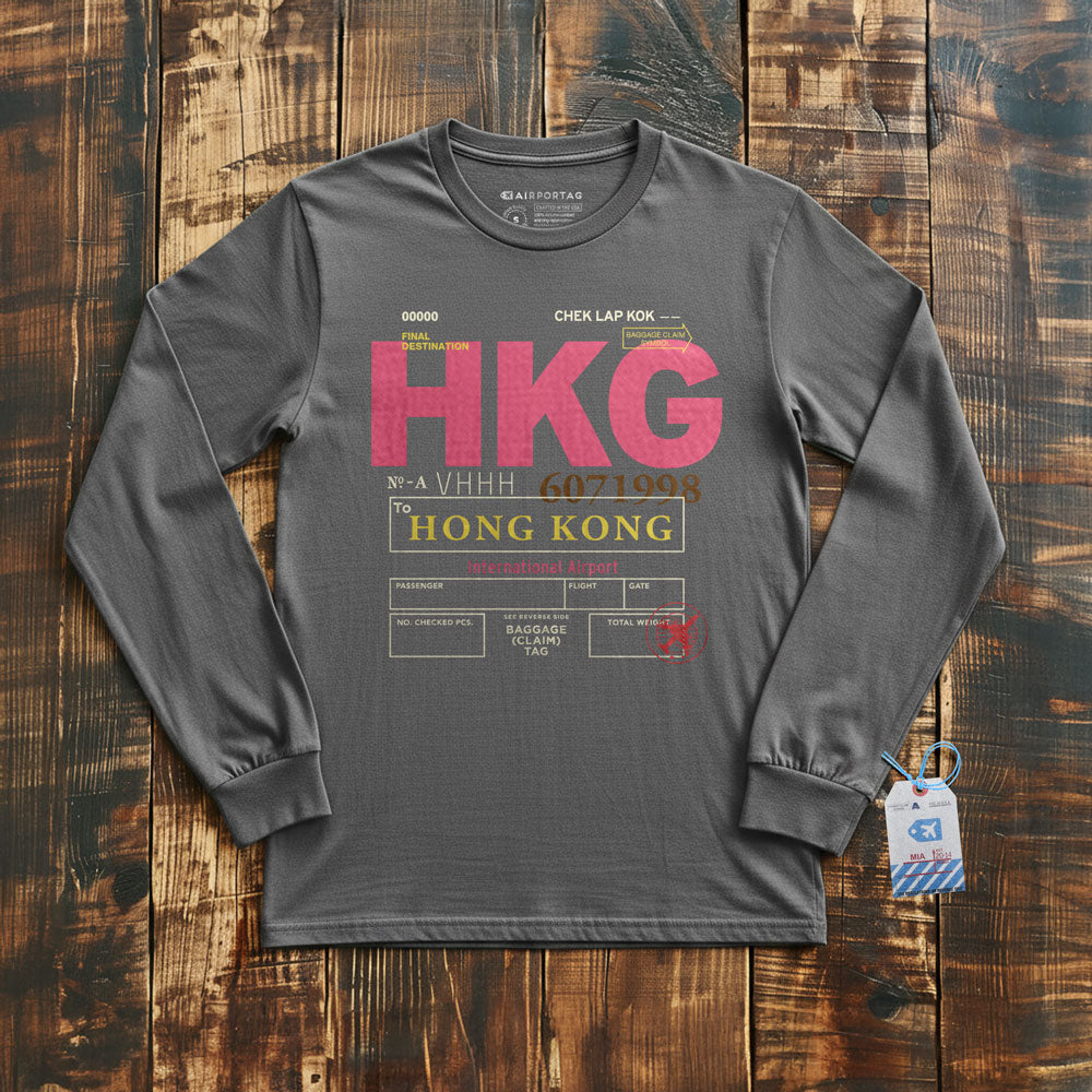 HKG Code - Long Sleeve T-Shirt